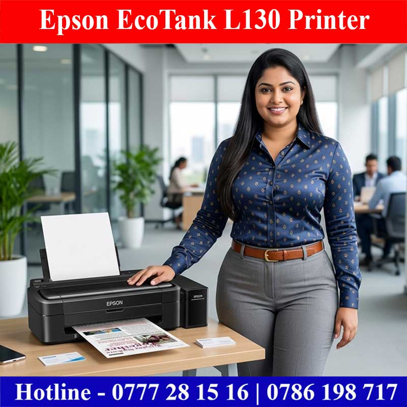 Epson EcoTank L130 Printer Price in Sri Lanka. Colour ink Tank Printer
